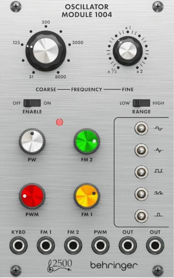 Behringer Oscillator Module 1004 Modulárny systém