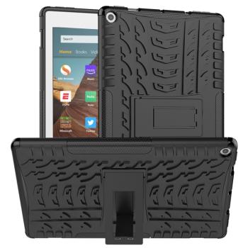 STAND Extra odolný obal Amazon Kindle Fire HD 10 2019 / 2017 (9. generácia / 7. generácia) čierny