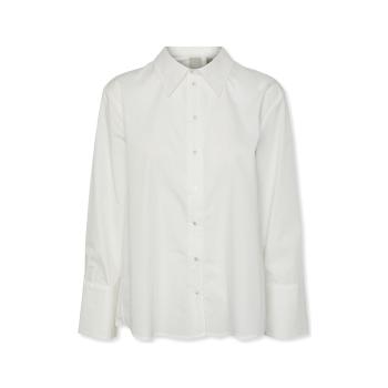 Y.a.s  YAS Roya Shirt L/S - Star White  Blúzka Biela