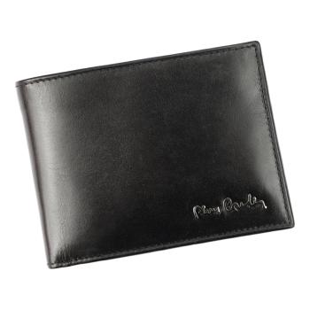 Čierna kožená peňaženka Pierre Cardin