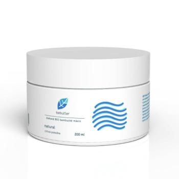 BEBUTTER Šľahané BIO bambucké maslo natural 200 ml