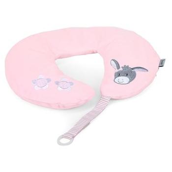 Sterntaler, nákrčník baby oslík Emma 24 cm + šnúrka na cumlík 24 cm 6511838 (9751)