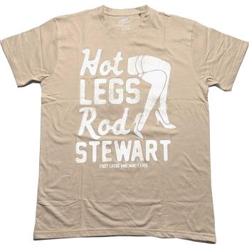 Rod Stewart tričko Hot Legs Natural XXL