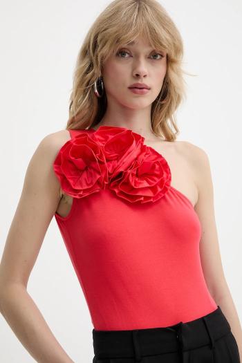 Bavlnené body Karl Lagerfeld oranžová farba, holý chrbát, A2W17005