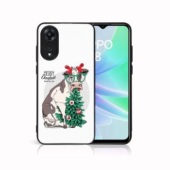 MY ART Kryt s vianočným dizajnom Oppo A78 MERRY CHRISTMAS (074)