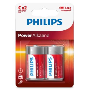 Philips Batéria C 1,5 V Power Alkaline