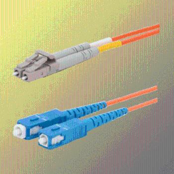 Optický patchkábel duplex LC-SC 50/125 µm MM,2m, OM2