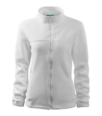 MALFINI Dámska fleecová mikina Jacket - Biela | XXL