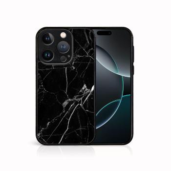 MY ART Ochranný kryt pre Apple iPhone 16 Pro Max BLACK MARBLE (142)