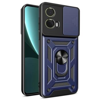 RING CAMERA Kryt s držiakom pre Motorola Moto G85 5G modrý