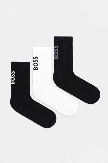Ponožky BOSS 3-pak pánske, viac farieb, 50531540