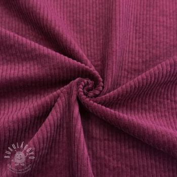 Kordbársony 6W WASHED STRETCH berry