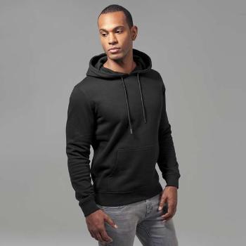 Pánska mikina s kapucňou Urban Classics Basic Sweat Hoody black - M