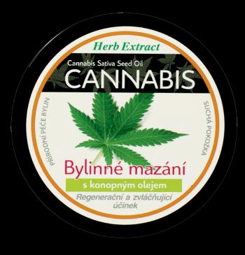 HERB EXTRACT Bylinná masť s konopným olejom 100 ml