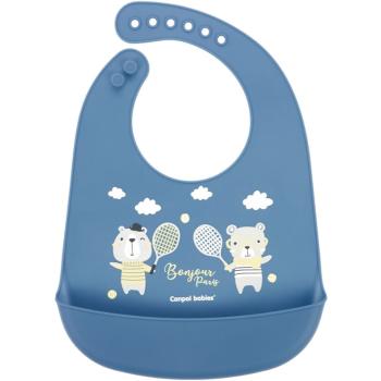 Canpol babies Bonjour Paris Bibs podbradníček Blue 1 ks