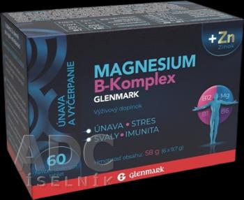 MAGNESIUM B-KOMPLEX glenmark + zinok 60 tabliet