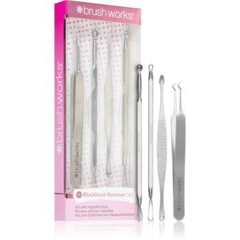 Brushworks Blackhead & Blemish Remover Set sada pre hĺbkové čistenie