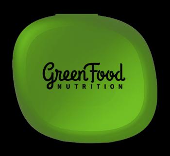 GREENFOOD NUTRITION Zásobník na kapsule  Zelená