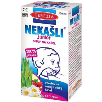 TEREZIA NEKAŠLI Junior 100 % prírodný bylinný sirup na kašeľ 150 ml (8594006897921)