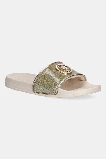 Šľapky U.S. Polo Assn. IVY dámske, zlatá farba, IVY002W/5Y2