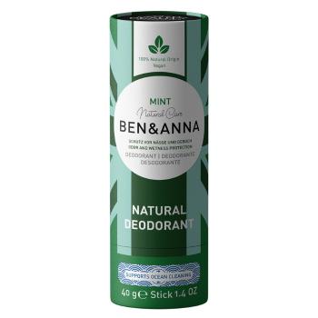 BEN & ANNA Tuhý dezodorant BIO Mint 40 g