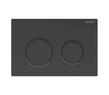 GEBERIT - Omega20 Ovládanie splachovania, matná čierna 115.085.16.1