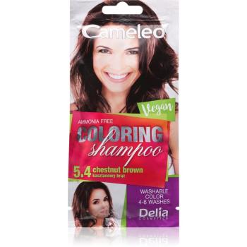 Delia Cosmetics Cameleo Coloring Shampoo tónovací šampón na vlasy odtieň 5.4 Chestnut Brown 40 ml
