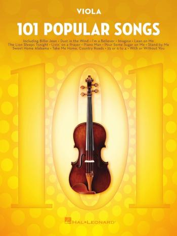 Hal Leonard 101 Popular Songs for Viola Noty