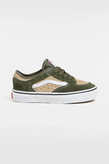 Detské tenisky Vans Rowley Classic zelená farba, VN000SFB50K1