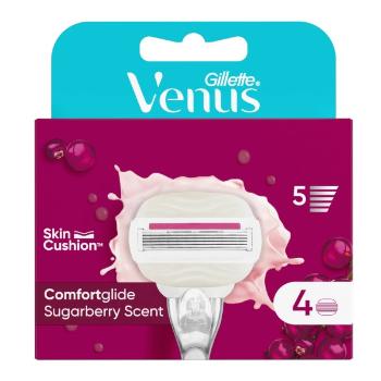 Gillette Náhradná hlavica Venus Comfortglide Sugarberry Scent 4 ks