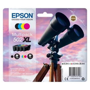 EPSON C13T02W64010 - originálna cartridge, čierna + farebná, 1x9,2ml/3x6,4ml
