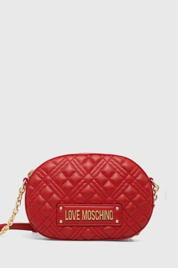 Kabelka Love Moschino červená farba, JC4207PP0CKA0