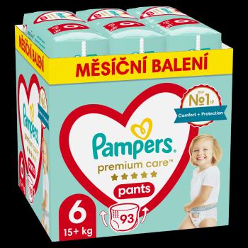 Pampers Premium Care Pants vel. 6 15+ kg plenkové kalhotky 93 ks