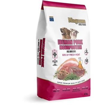 Magnum Iberian Pork Monoprotein all breed 12 kg (8595675204867) + ZDARMA Sušené mäso pre psov Magnum