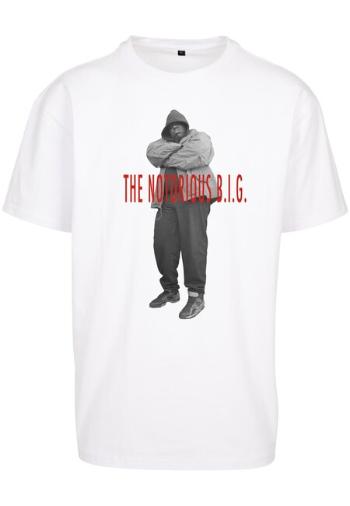 Mr. Tee Biggie Smalls Concrete Tee white - XS