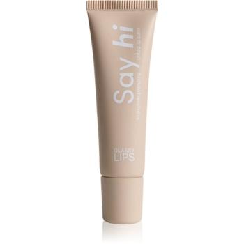 Say Hi Glassy Lips tónovací balzam na pery s peptidmi odtieň Fuchsia 10 ml