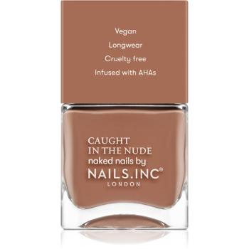 Nails Inc. Caught in the nude lak na nechty odtieň Tulum beach 14 ml