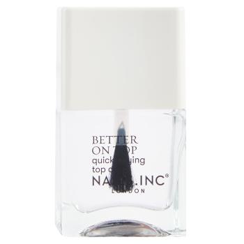 Nails.Inc Vrchný lak na nechty Better On Top (Quick-Drying Top Coat) 14 ml