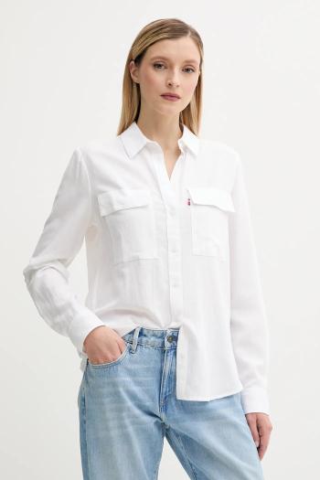 Košeľa Levi's voľný strih, s klasickým golierom