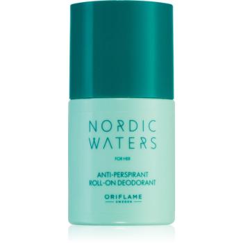 Oriflame Nordic Waters dezodorant roll-on pre ženy 50 ml