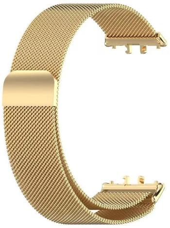 4wrist Řemínek pro Samsung Fit 3 - Milanese Loop Gold