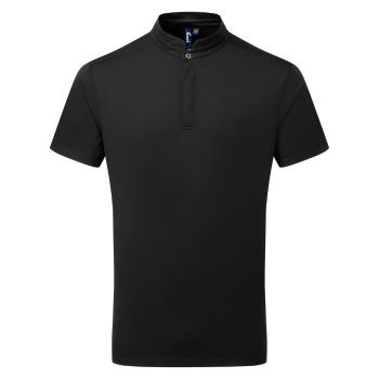 Premier Workwear Kuchárska polokošeľa s krátkym rukávom - Čierna | 4XL