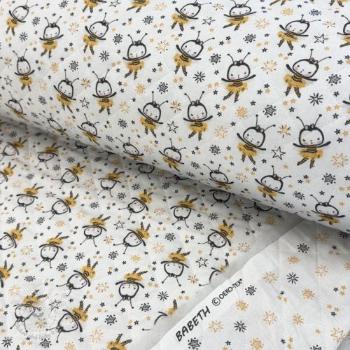 Bavlnená látka QUILTING Elisabetta jaune