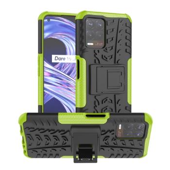 STAND Extra odolný obal Realme 8i zelený