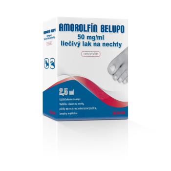 AMOROLFÍN BELUPO 50 mg/ml liečivý lak na nechty 2,5 ml