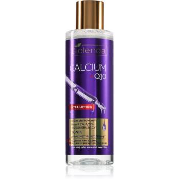 Bielenda Calcium + Q10 Concentrated moisturizing and regenerating anti-wrinkle tonic hydratačné tonikum proti vráskam 200 ml