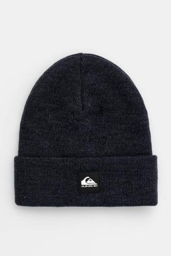 Detská čiapka Quiksilver BRIGADE BEANIE tmavomodrá farba biela, EQBHA03088