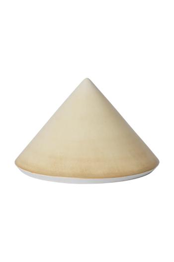 Kryt na tanier ferm LIVING Erena Cloche x Utzon béžová farba