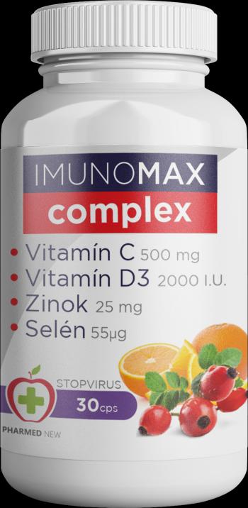 IMUNOMAX complex (C+D3+Zinok+Selén) 30 kapsúl