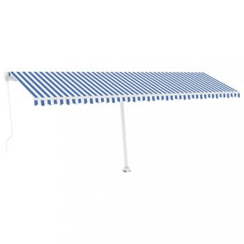 Voľne stojaca ručne zaťahovacia markíza 600x300 cm Dekorhome